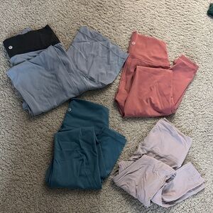 Lululemon Multi-Color Leggings Set
